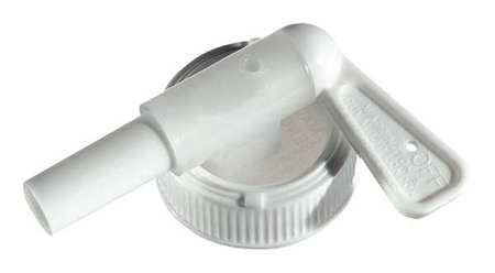 Closure,screw On,hdpe,wht,pk1100 (1 Unit