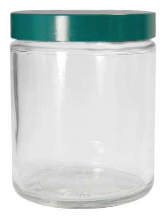 Precleaned Jar,180ml,glass,wide,pk24 (1