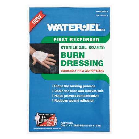 Burn Dressing,sterile,blue,4" L,pk15 (1