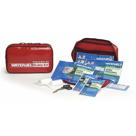 Burn Care Kit,plastic Case,red,12-5/8