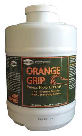 Orange Grip Pumice Hand Cleaner,pk4 (1 U