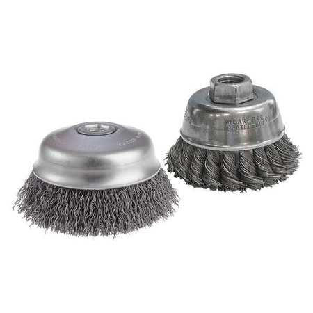 Cup Brush,ss,5/8-11in Ah,2-3/4in (1 Unit