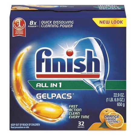 Dishwasher Detergent,gel,0.705 Oz.,box (