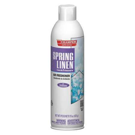 Aerosol Air Freshener Linen,15oz.,pk12 (