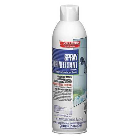 Aerosol Quat Disinfectant,16.5oz.,pk12 (