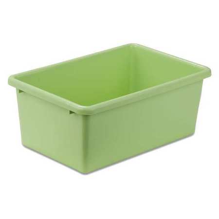 Plastic Bin,small,lt Grn,11.75x7.75x5 (1