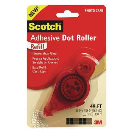 Adhesive Dot Roller Refill,white (1 Unit