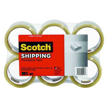 Packaging Tape,clear,pk6 (1 Units In Pk)