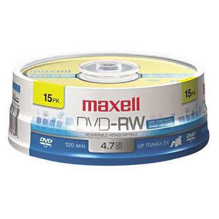 Dvd-rwdiscs,4.7gb,2x,spindle,15,pk15 (1