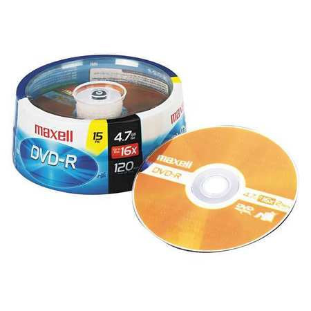 Dvd-rdiscs,4.7gb,16x,spindle,15,pk15 (1