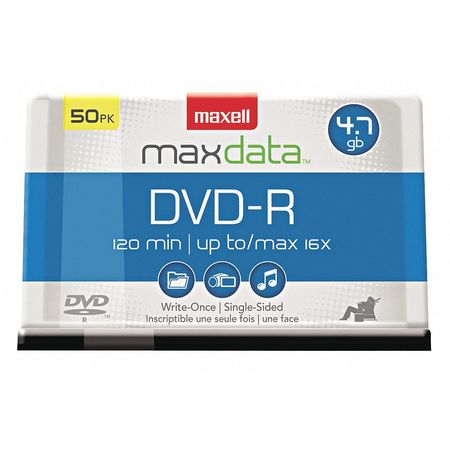 Dvd-rdiscs,4.7gb,16x,spindle,50,pk50 (1