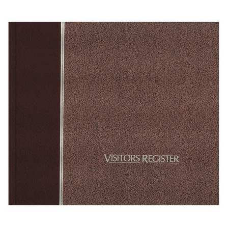 Visitorregisterbook,128pages,8.5x9-7/8 (