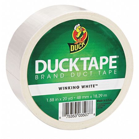 Duct Tape,1.88 In.x20 Yd.,white (1 Units