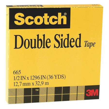 Double-sided Office Tape,1/2 X 36 Yd. (1