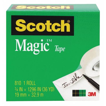 Magic Tape,3/4 X 1296in,writable Surface