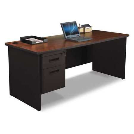 Single Pedestal Desk,72x30" (1 Units In