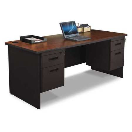 Double Pedestal Desk,72x36" (1 Units In