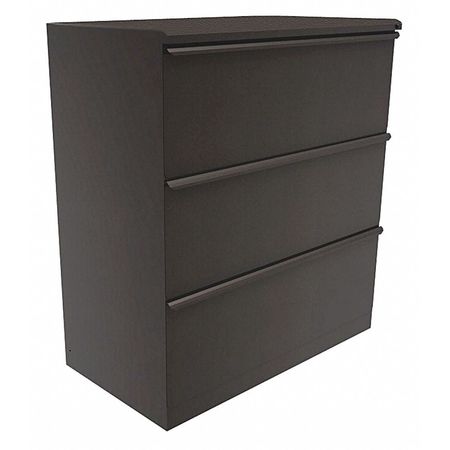 Three Drawer Lateral File,30x19x40" (1 U