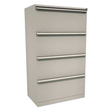 Four Drawer Lateral File,36x19x52" (1 Un