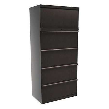 Five Drawer Lateral File,30x19x66