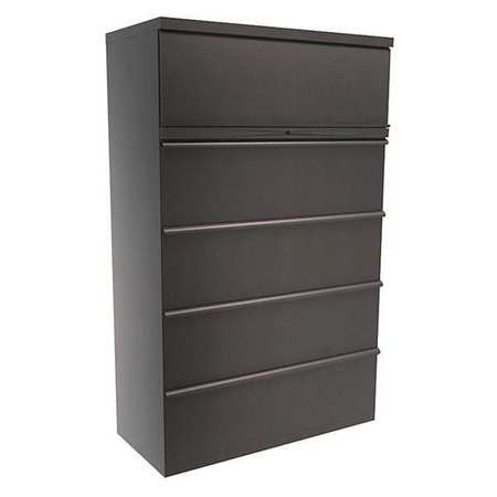 Five Drawer Lateral File,30x19x66" (1 Un