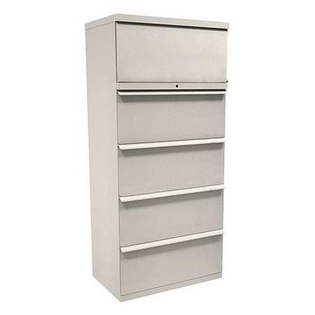 Five Drawer Lateral File,36x19x66" (1 Un