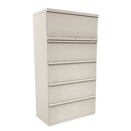 Five Drawer Lateral File,36x19x66" (1 Un