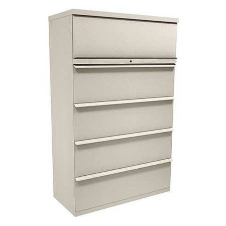 Five Drawer Lateral File,36x19x66" (1 Un