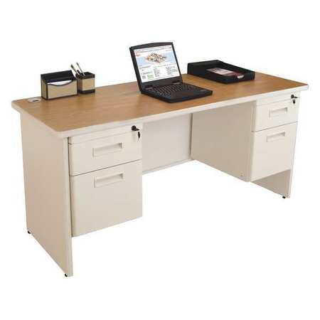 Double Pedestal Credenza,60x24" (1 Units