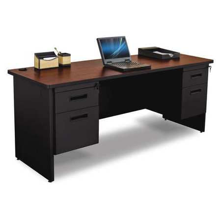 Double Pedestal Credenza,72x24" (1 Units