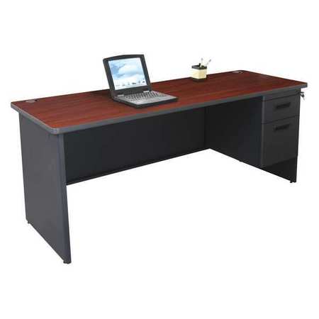 Single Pedestal Credenza,72x24" (1 Units