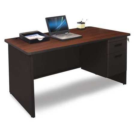 Single Pedestal Desk,48x30" (1 Units In