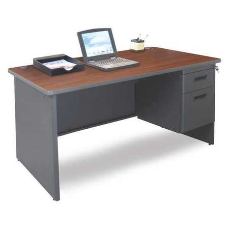 Single Pedestal Desk,48x30" (1 Units In