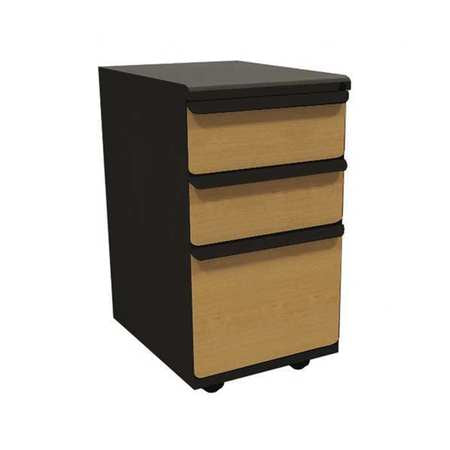 Mobile Ped,box File,19" (1 Units In Ea)