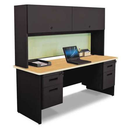 Double File Desk Credenza,cab,72x24" (1