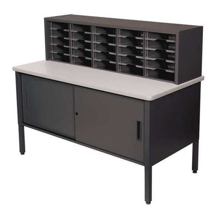 Organizer,riser,cabinet,25 Adj. Slot (1