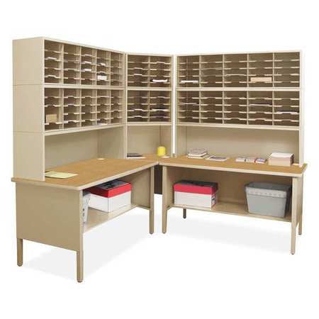 Corner Lit. Organizer,120 Adj. Slot (1 U