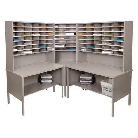 Corner Literature Organizer,84 Slot (1 U