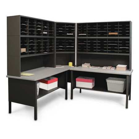 Corner Lit. Organizer,120 Adj. Slot (1 U