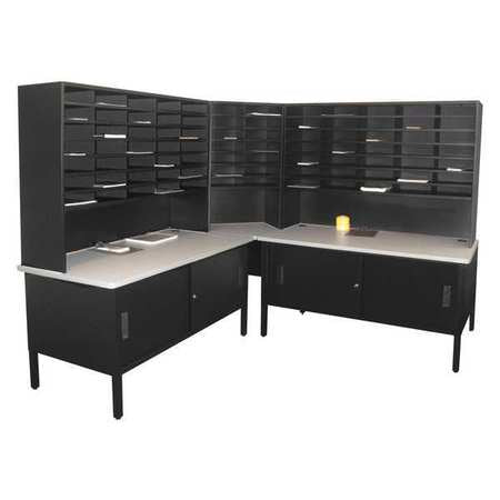 Corner Lit. Organizer,cabinet,84 Slot (1