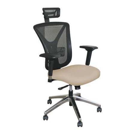 Executive Mesh Chair,flax/chrome (1 Unit