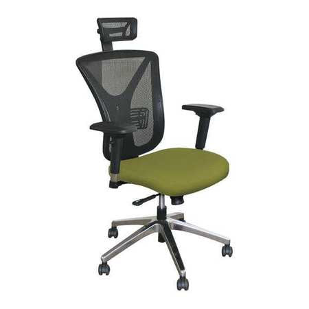 Executive Mesh Chair,fennel/chrome (1 Un