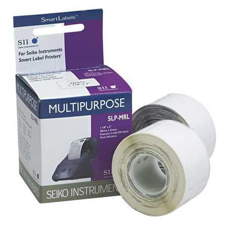 Selfadhesive Multipurpose Labels,wht,pk2