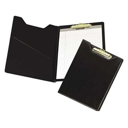 Padfolio,heavy Sealed Brass Clip,black (