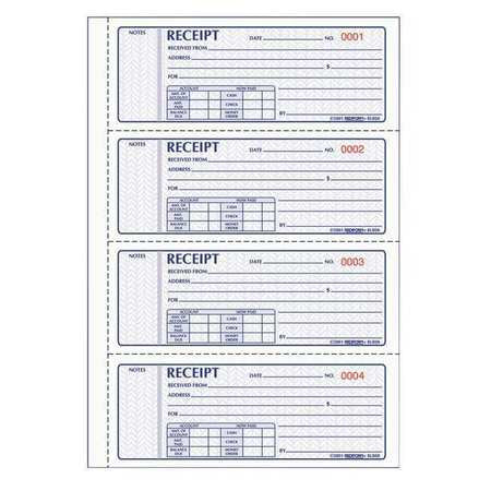 Money Receipt Book,carbonless Triplicate