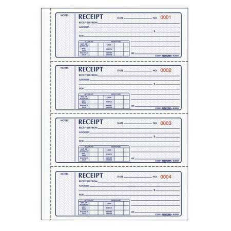 Money Receipt Book,carbonless Triplicate