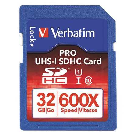 Pro 600x Sdhc Uhs-1 Memory Card,32gb (1