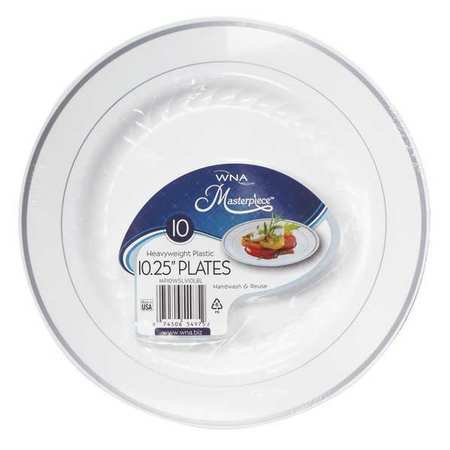 Masterpiece Plstc Plate,10.25",rnd,pk120