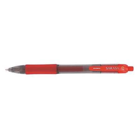 Sarasa Gel Pen,red,medium,pk12 (1 Units