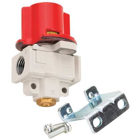 Pressure Relief,3 Port Valve,1/8" Port (